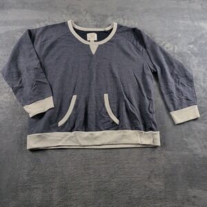 pj couture pajamas Top Blue Size 3X